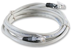 MULTICOMP PRO MP009271 Ethernet Cable, UTP, Patch Lead, Cat5e, RJ45 Plug to RJ45 Plug, Grey, 2 m