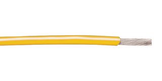 BELDEN 83001 004100 Wire, Hook Up, Hi Temp, PTFE, Yellow, 28 AWG, 7 x 36AWG, 30.5 m