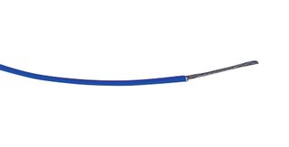 BELDEN 83029 006100 Wire, Hook Up, Hi Temp, PTFE, Light Blue, 18 AWG, 19 x 30AWG, 100 ft