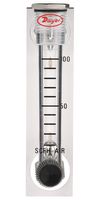 DWYER VFA-8-SSV Air Flowmeter, 10SCFH to 100SCFH, 5%, 3.175mm, 6.9bar, VF Series Flow Meter
