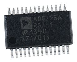 ANALOG DEVICES AD5725ARSZ-1500RL7 Digital to Analogue Converter, 12 bit, Parallel, 15 V, 5 V, 4 Channels, Voltage