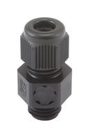 HYLEC K348-1012-00 Cable Gland, M12 x 1.5, 3 mm, 6.5 mm, Nylon 6 (Polyamide 6), Light Grey, IP66, IP68