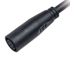MULTICOMP PRO MP013710 Sensor Cable, IP67, 3A, PVC, Circular Receptacle, Free End, 7 Positions, 300 mm, 11.8 "