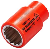 INSULATED TOOLS LTD 01727 Impact Socket, 3/8" Drive, 5/8" AF, 46 mm Length