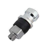 STAUBLI N00265408 Coupling Socket, Pneumatic Valves, 6mm, Stainless Steel, SPI/PP Series