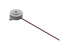 PUI AUDIO AI-3238-TF-LW140-R Transducer, Continuous, 106 dBA, 3.8 kHz, Panel Mount, Internal