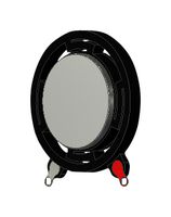 PUI AUDIO ASX03308-SM-R Exciter, 10.5kHz to 420Hz, 8 ohm, 77dBA, 4W, Round, Bare Mount