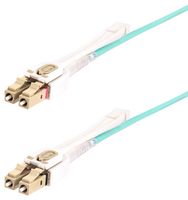 STARTECH 450FBLCLC4PP Fiber Optic Cable, 4m (13.1ft) LC/LC-UPC OM4 Multimode Fiber Cable, Push Pull Tabs, 50/125, 100G
