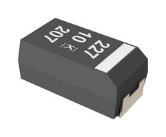 KEMET T499C106M025ATE1K5 Surface Mount Tantalum Capacitor, 10 µF, 25 V, 2412 [6032 Metric], ± 20%, 1.5 ohm, C