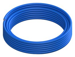 CAL TEST ELECTRONICS CT2799A-6-10 Wire, Silicone, Blue, 18 AWG, 195 x 0.07mm, 10 m