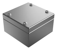 ROSE 37101006 Metal Enclosure, Industrial, Stainless Steel, 61 mm, 100 mm, 100 mm, IP66, IP67