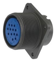 AMPHENOL INDUSTRIAL 97-3102A-12S-3S Circular Connector, 97 Series, MIL-DTL-5015 Series, Box Mount Receptacle, 2 Contacts
