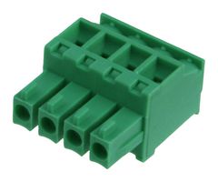 AMPHENOL ANYTEK TS04315A0000G Pluggable Terminal Block, 3.81 mm, 4 Ways, 28 AWG, 16 AWG, 1.5 mm², Screw