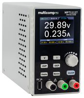 MULTICOMP PRO MP711127 Bench Power Supply, Programmable, 1 Output, 0 V, 30 V, 0 A, 5 A