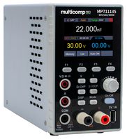 MULTICOMP PRO MP711135 Bench Power Supply, w/ Multimeter, Programmable, 1 Output, 0 V, 60 V, 0 A, 10 A