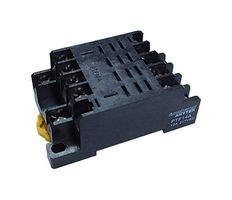 AMPHENOL ANYTEK PTF14A00G Relay Socket, DIN Rail, Screw, 14 Pins, 12 A, 277 VAC