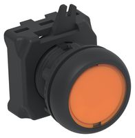 TE CONNECTIVITY - ALCOSWITCH IPE22FLILOR Industrial Pushbutton Switch, IPE Series, 22.5 mm, SPST-1NC / 1NO, Momentary, Round Flush, Orange