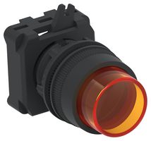 TE CONNECTIVITY - ALCOSWITCH IPE22EXILOR Industrial Pushbutton Switch, IPE Series, 22.5 mm, SPST-1NC / 1NO, Momentary, Round Raised