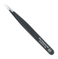 WIHA 32346 Tweezers, Precision/ESD Safe, Style 3C, Straight/Pointed Tip, 110mm OAL, ZP 16 0 14 Series