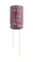 CHEMI-CON EKYB101ELL121MJ25S Electrolytic Capacitor, Miniature, 120 µF, 100 V, ± 20%, Radial Leaded, 10000 hours @ 105°C, Polar
