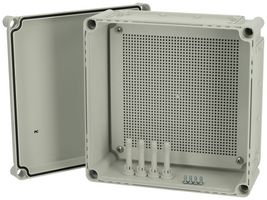 FIBOX EKOE MPI 130T Plastic Enclosure, Multipurpose, Polycarbonate, 280 mm, 280 mm, 130 mm, IP66, IP67
