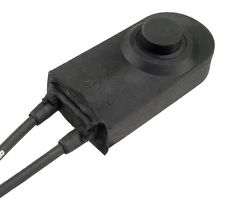 VARIOHM GROUP B7151-534 Pushbutton Switch, Sealed, SPST-NO, Momentary, Round, Black