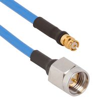 AMPHENOL SV MICROWAVE 7012-1322 RF / Coaxial Cable Assembly, 12 ", 304.8 mm, 0.085" Semi Rigid, SMA Plug, SMP Jack, 50 ohm