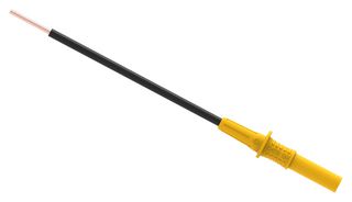 MULTICOMP PRO MP-ADA-SB-1000V-Y Test Accessory, Yellow, 1kV, 36A, 4mm Banana Socket to Free End Adapter