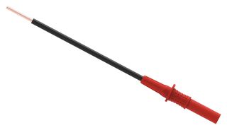 MULTICOMP PRO MP-ADA-SB-1000V-R Test Accessory, Red, 1kV, 36A, 4mm Banana Socket to Free End Adapter