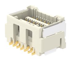 MOLEX 213227-1410 PCB Receptacle, Natural, Wire-to-Board, 1.5 mm, 2 Rows, 14 Contacts, Female Receptacle