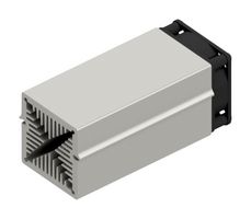 FISCHER ELEKTRONIK LAM 5 K 100 24 Fan / Force Cooled Heat Sink, 24VDC, 0.27 K/W, 50 mm, 50 mm, 100 mm, 20 m³/h, 30 dBA