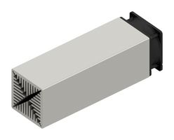 FISCHER ELEKTRONIK LAM 7 200 12 Fan / Force Cooled Heat Sink, 12VDC, 0.15 K/W, 70 mm, 70 mm, 200 mm, 82 m³/h, 47.4 dBA