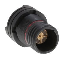 AMPHENOL SOCAPEX TV07UCOMCIZN11SF059 Circular Connector, TV µCom Series, MIL-DTL-38999 Series III, Jam Nut Receptacle, 8 Contacts
