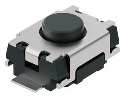 GCT SWT0110-020010SSA Tactile Switch, SPST-NO, SWT0110 Series, Top Actuated, Surface Mount, Round Button, 100 gf