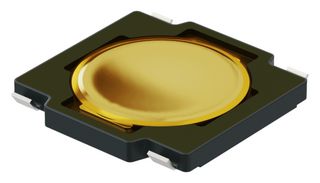 GCT SWT0205-005510JSA Tactile Switch, SPST-NO, SWT0205 Series, Top Actuated, Surface Mount, Round Button, 100 gf
