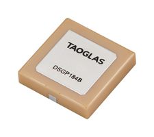 TAOGLAS DSGP184B RF Antenna, 1.565 to 1.586GHz, Right Hand Circular, 1.95dBi, SMD, DSGP Series