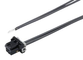 MOLEX 228368-1022 Cable Assembly, DuraClik ISL Receptacle to Free End, 2 Ways, 2 mm, 1 Row, 150 mm, 5.9 "