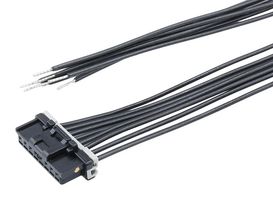 MOLEX 228426-2082 Cable Assembly, DuraClik ISL Receptacle to Free End, 8 Ways, 2 mm, 1 Row, 150 mm, 5.9 "