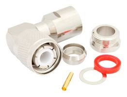 FAIRVIEW MICROWAVE FMCN1365 RF / Coaxial Connector, HN Coaxial, Right Angle Plug, Solder, Clamp, 50 ohm