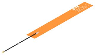TE CONNECTIVITY L000941-12 FPC Antenna, 4.4 to 5GHz, 5G / Cellular / LTE / NB-IoT / Cat-M, 1.72dBi, 2.1 VSWR, 10W, 300mm Cable