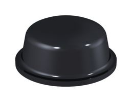 MULTICOMP PRO MP2115-BK1-55 Bumper / Feet, Adhesive, 5 mm, 11.1 mm, Dome, Black