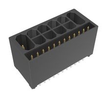 AMPHENOL COMMUNICATIONS SOLUTIONS 10167520-121231CLF Rectangular Power Connector, 12 Pwr + 12 Sig, 24 Contacts, Minitek Pwr Hybrid 3.0 10167520 Series