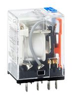 HONGFA HF18FH/024-4Z13D Power Relay, Miniature, 4PDT, 24 VDC, 6 A, HF18FH Series, Socket, Non Latching