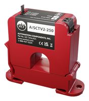 ACI A/SCTV2-250 Current Sensor, Split-Core, Analogue, 0V to 10V, DIN Rail/Panel Mount, 600VAC Supply, -15°C to 40°C