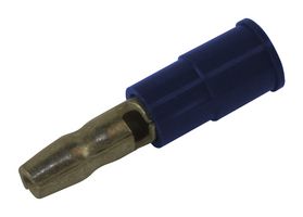 MOLEX 19034-0009 Bullet Terminal, InsulKrimp 19034 Series, 16AWG to 14AWG, 2 mm², Male Bullet, Blue