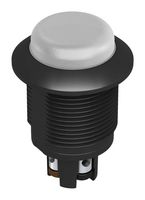 BANNER ENGINEERING S18LRXXPT LED Panel Mount Indicator, PNP Input, Screw Terminals, Red, 30 VDC, 18 mm, 25 mA, IP67, IP69K