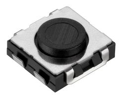 MITSUMI SOV-169HNT Tactile Switch, SPST-NO, SOV Series, Top Actuated, Surface Mount, Round Button, 3.5 N