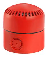 MULTICOMP PRO MP016050 Sounder, Continuous, Red, 105 dB, 64 Tone, 24 V, IP65, -40 to 55° C, 102 mm H, 92 mm Lens