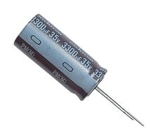 NICHICON UPM1E471MPD Electrolytic Capacitor, 470 µF, 25 V, ± 20%, Radial Leaded, 5000 hours @ 105°C, Polar