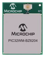 MICROCHIP PIC32WM-BZ6204UE-I Bluetooth Module, BLE 6.0, Class 1/2/3, 2 Mbps, -95dBm, 1.9 to 3.6 V, -40 to 85 °C